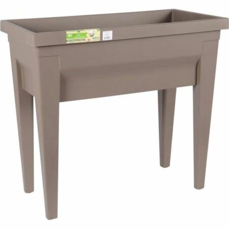 Urtepotte EDA Grøntsager Frøbakke Taupe 73 x 38,5 x 68 cm