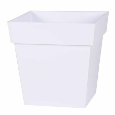 Urtepotte EDA Hvid polypropylen 32 x 32 x 32 cm