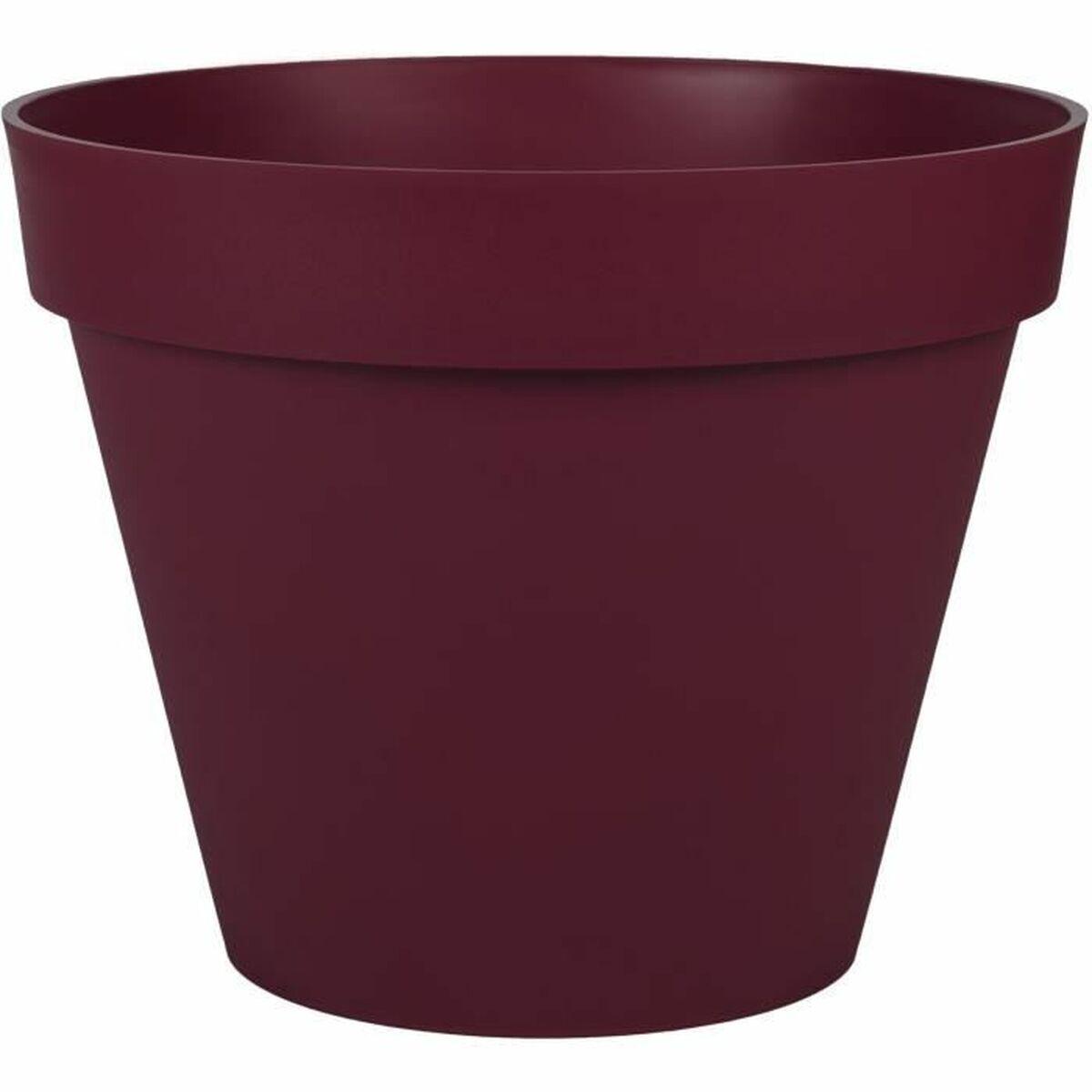 Urtepotte EDA Rød Ø 41 cm Plastik Cirkulær Moderne Urtepotte EDA Rød Ø 41 cm Plastik Cirkulær Moderne