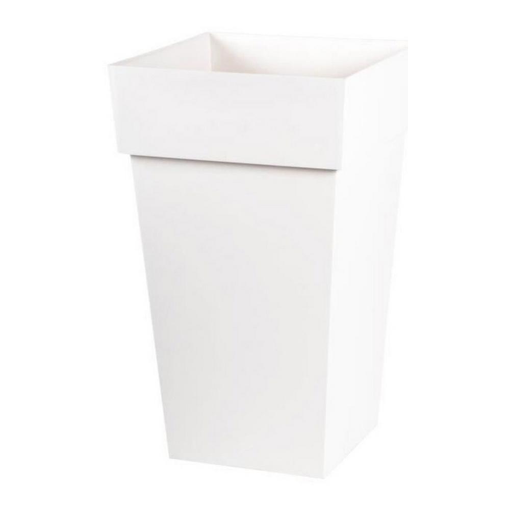 Urtepotte EDA Tuscan Firkantet Hvid polypropylen (39 x 39 x 65 cm) Urtepotte EDA Tuscan Firkantet Hvid polypropylen (39 x 39 x 65 cm)