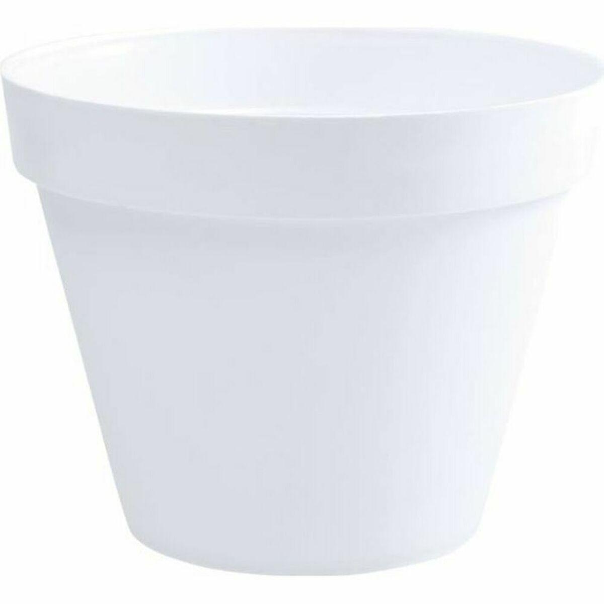 Urtepotte EDA Tuscan Hvid polypropylen Cirkulær Ø 60 x 47 cm Urtepotte EDA Tuscan Hvid polypropylen Cirkulær Ø 60 x 47 cm