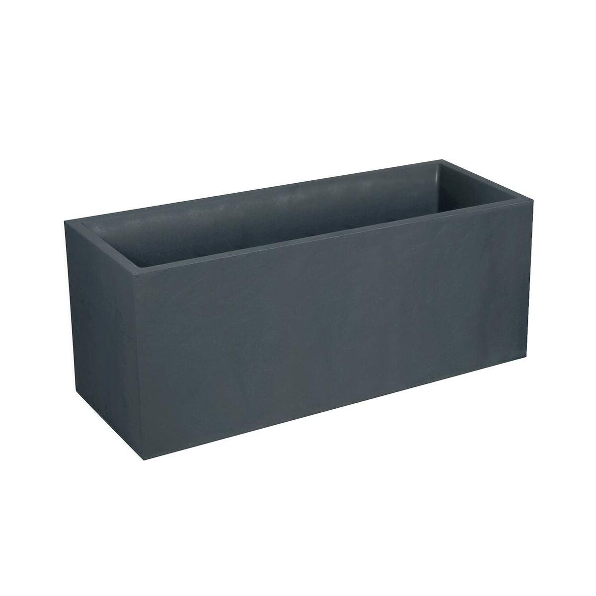Urtepotte EDA antracit plast - rektangulær 99 × 39 × 43 cm Urtepotte EDA antracit plast - rektangulær 99 × 39 × 43 cm