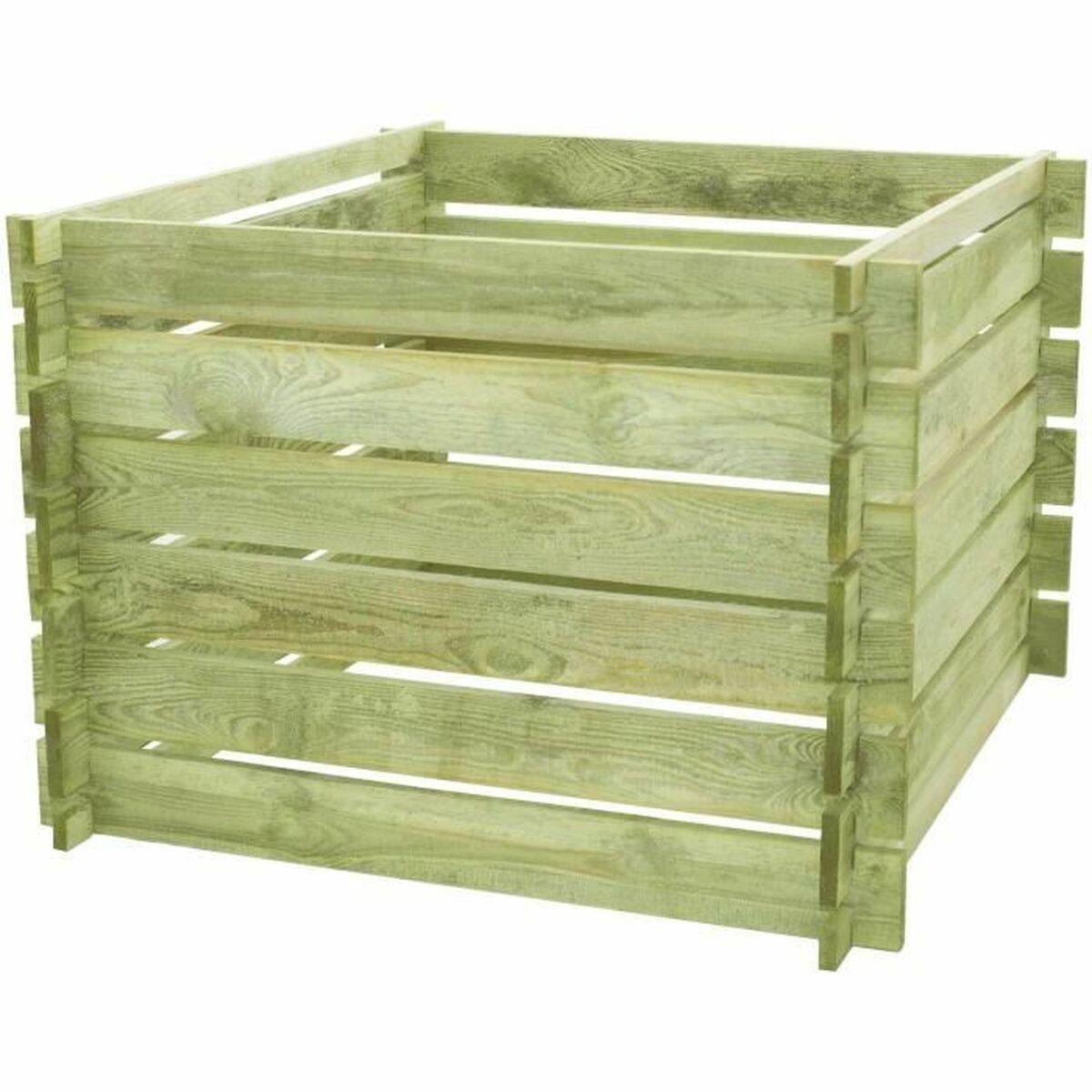Urtepotte Ekju Træ 73 x 73 x 65 cm Urtepotte Ekju Træ 73 x 73 x 65 cm