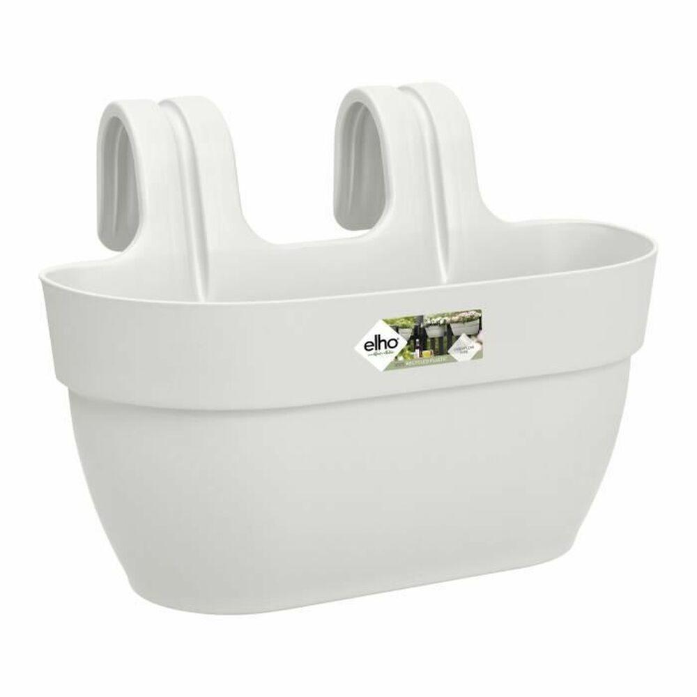 Urtepotte Elho 3662603645100 Hvid Plastik Rektangulær Moderne 24 x 36 x 26,5 cm Urtepotte Elho 3662603645100 Hvid Plastik Rektangulær Moderne 24 x 36 x 26,5 cm