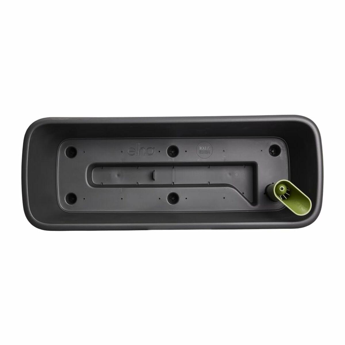 Urtepotte Elho 50 x 20 x 18 cm Sort Plastik Moderne Urtepotte Elho 50 x 20 x 18 cm Sort Plastik Moderne