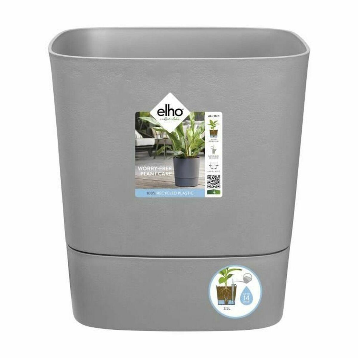 Urtepotte Elho Greensense Aqua Care 29,5 × 29,5 × 30,2 cm - grå Urtepotte Elho Greensense Aqua Care 29,5 × 29,5 × 30,2 cm - grå
