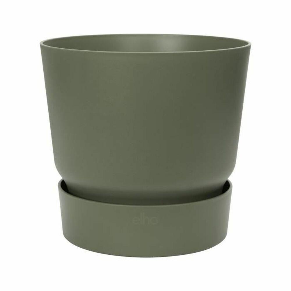 Urtepotte Elho Greenville Cirkulær Grøn Plastik (Ø 29,5 x 27,8 cm) Urtepotte Elho Greenville Cirkulær Grøn Plastik (Ø 29,5 x 27,8 cm)