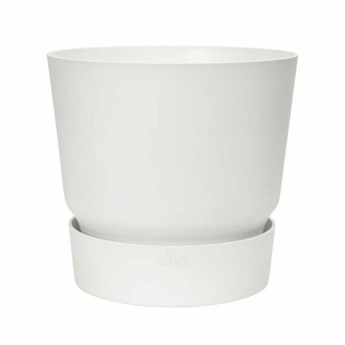 Urtepotte Elho Greenville Ø 24,48 cm Hvid Plastik Urtepotte Elho Greenville Ø 24,48 cm Hvid Plastik