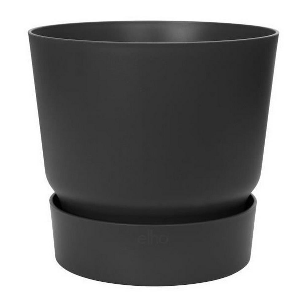 Urtepotte Elho Greenville Sort Plastik Cirkulær Ø 40 cm Ø 39 x 36,8 cm Urtepotte Elho Greenville Sort Plastik Cirkulær Ø 40 cm Ø 39 x 36,8 cm
