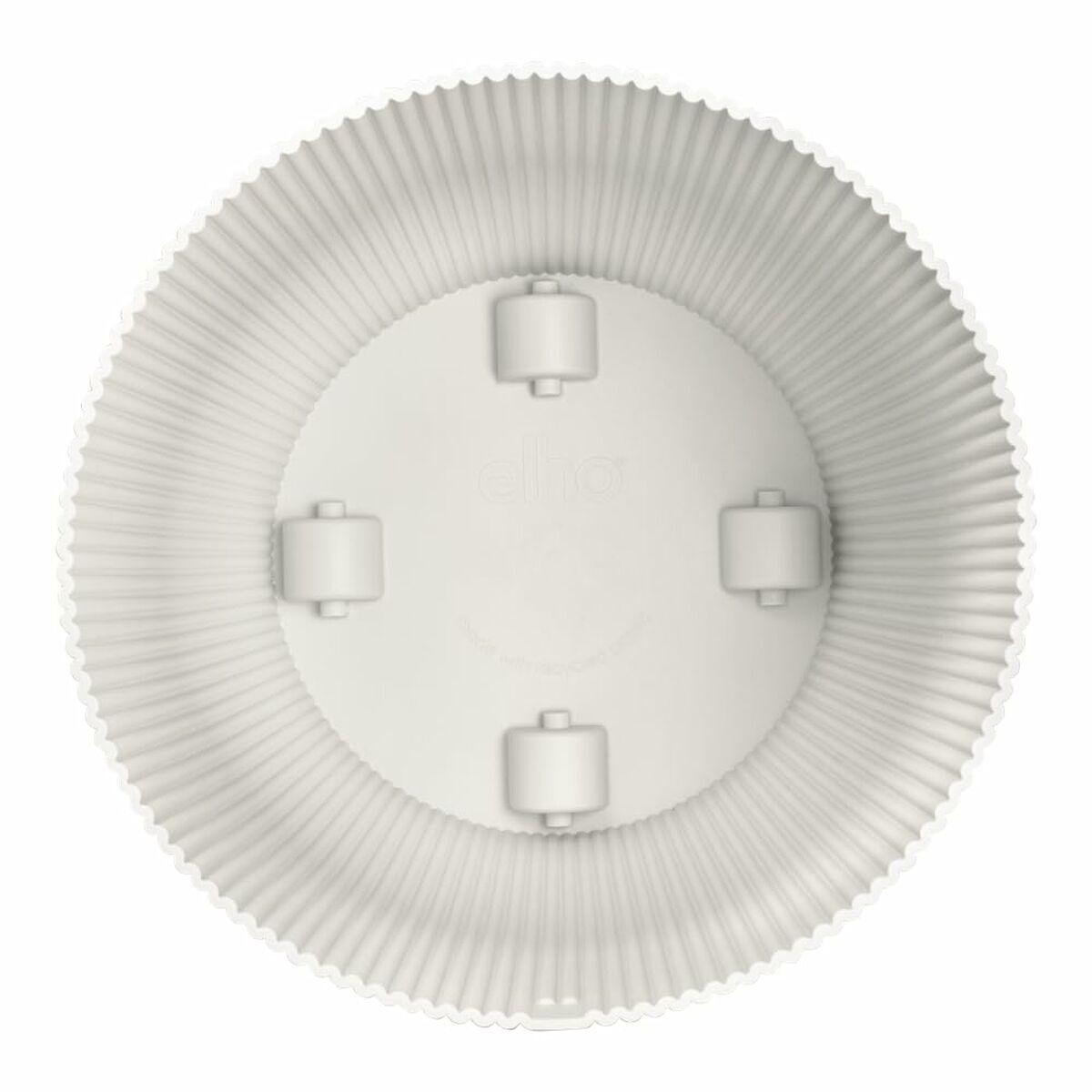 Urtepotte Elho Hvid Ø 35 cm Plastik Cirkulær Moderne Urtepotte Elho Hvid Ø 35 cm Plastik Cirkulær Moderne