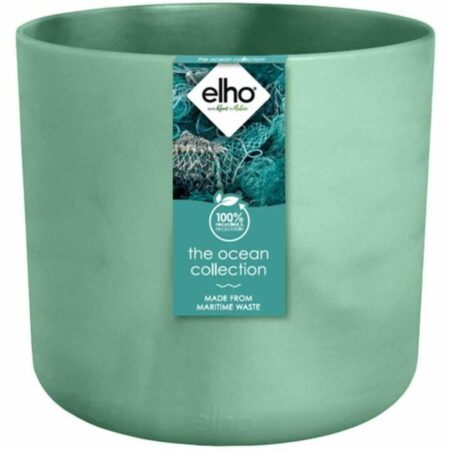 Urtepotte Elho Ø 22 cm Grøn Plastik Cirkulær Moderne