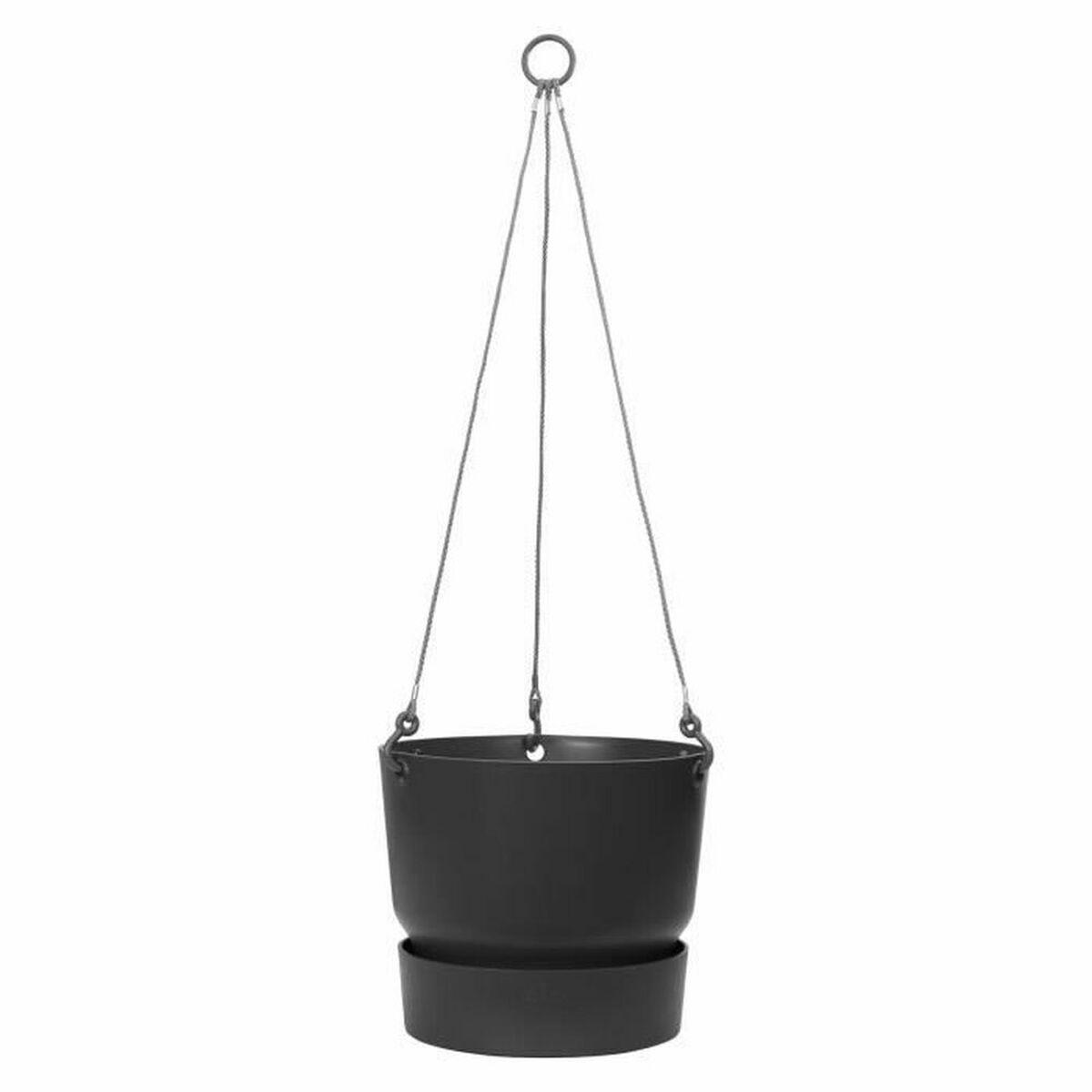 Urtepotte Elho Outdoor Ø 23,9 x 20,3 cm Sort Plastik Urtepotte Elho Outdoor Ø 23,9 x 20,3 cm Sort Plastik