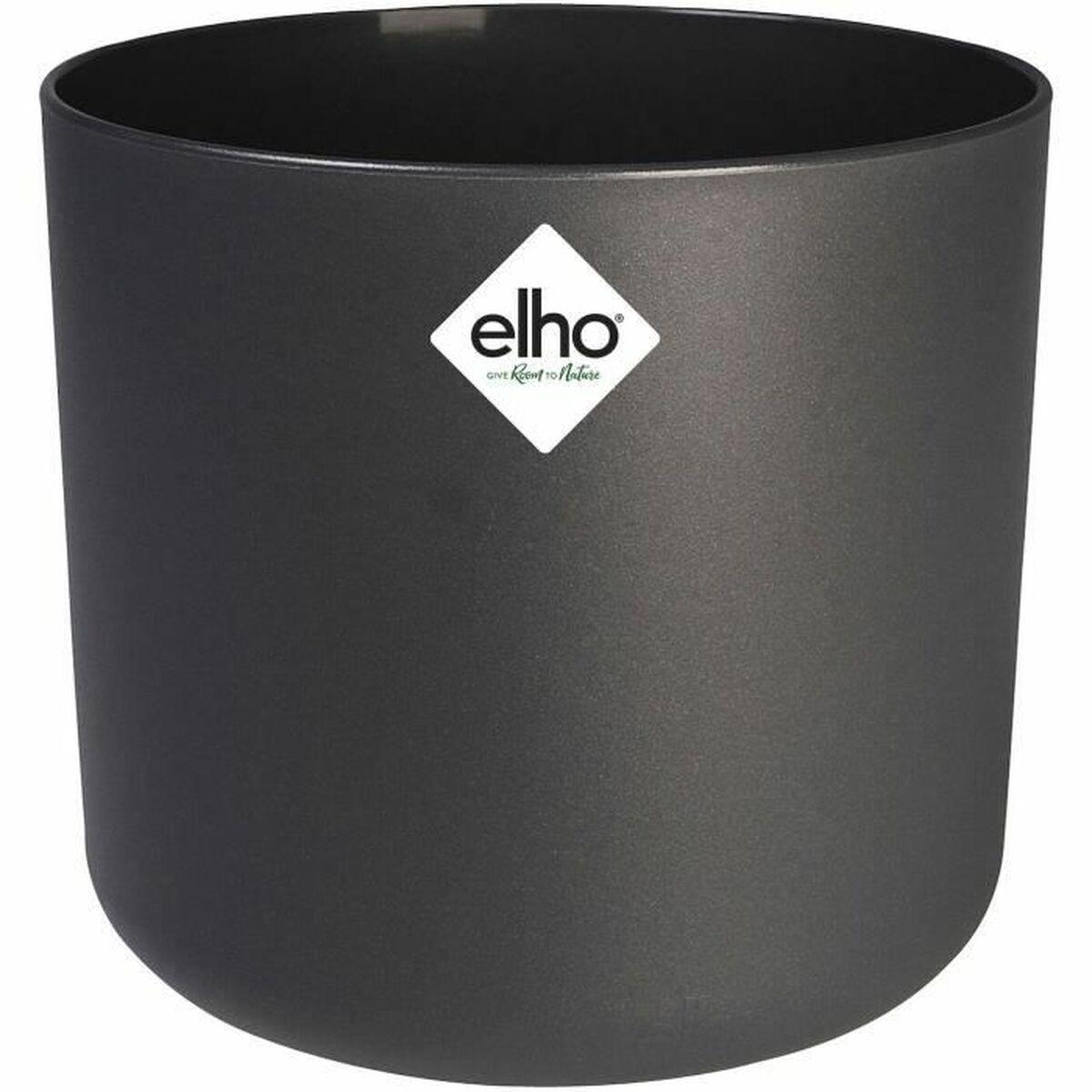 Urtepotte Elho Sort Plastik Ø 30 cm Urtepotte Elho Sort Plastik Ø 30 cm