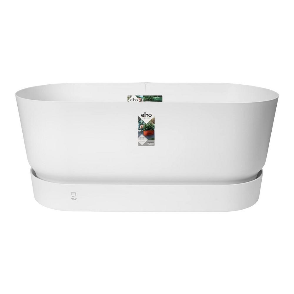 Urtepotte Elho Terrase 80 Wheels 35 x 78 x 34 cm Hvid Urtepotte Elho Terrase 80 Wheels 35 x 78 x 34 cm Hvid