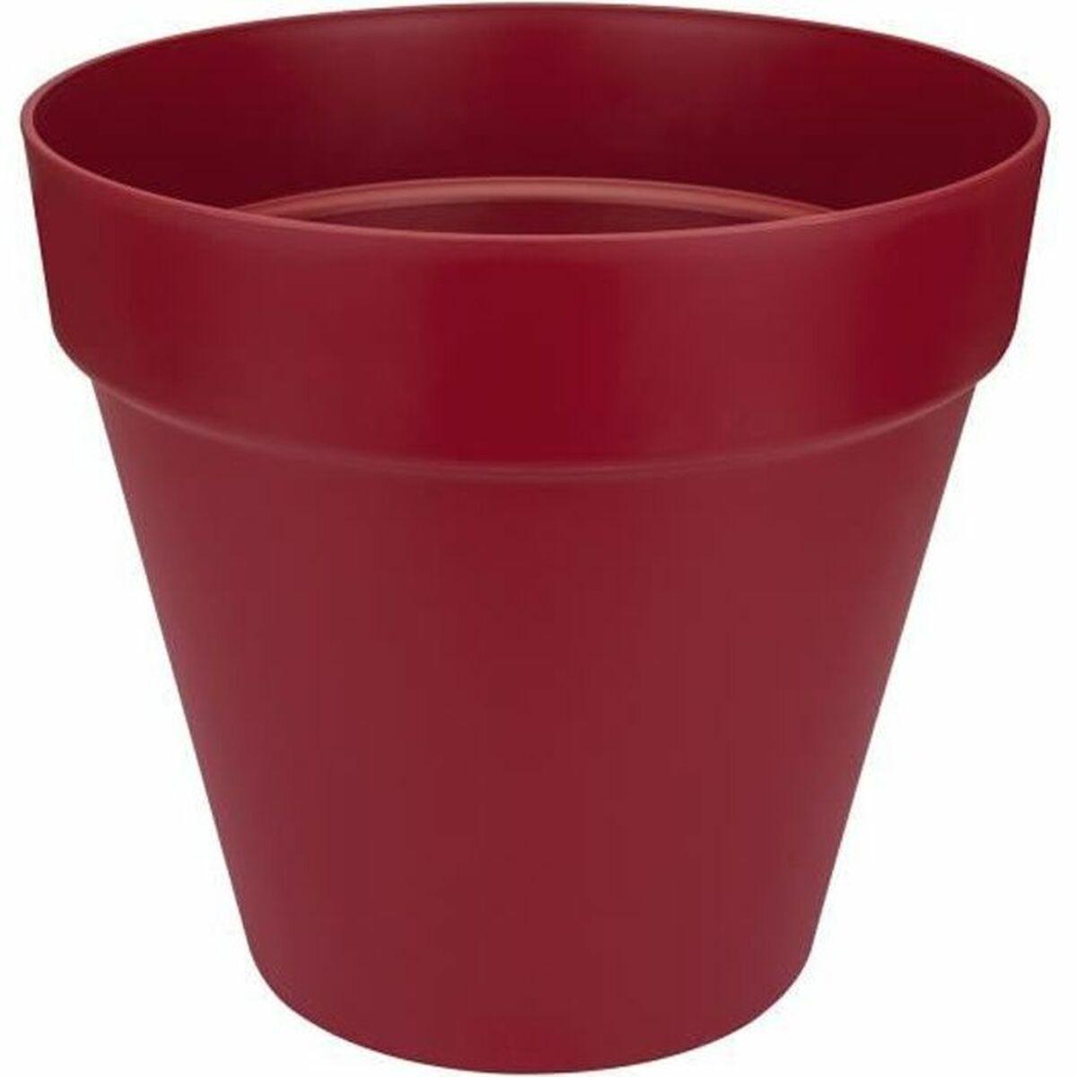 Urtepotte Elho Urban Rød Cirkulær Ø 25 cm Urtepotte Elho Urban Rød Cirkulær Ø 25 cm