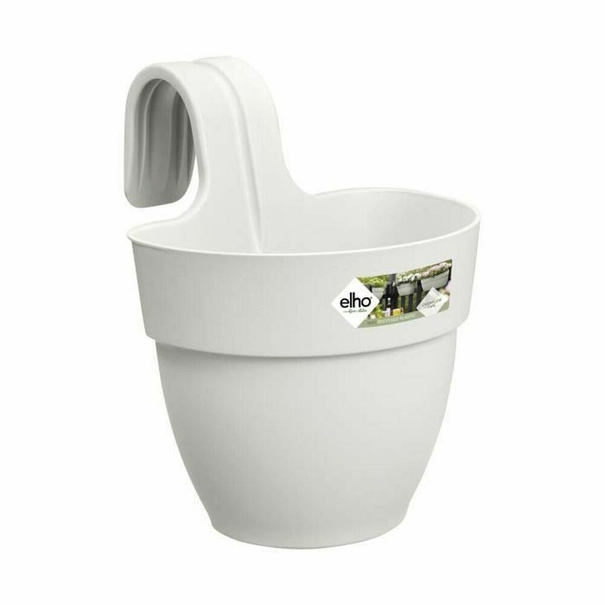 Urtepotte Elho Vibia 24,1 x 20,5 x 26,5 cm Hvid Urtepotte Elho Vibia 24,1 x 20,5 x 26,5 cm Hvid