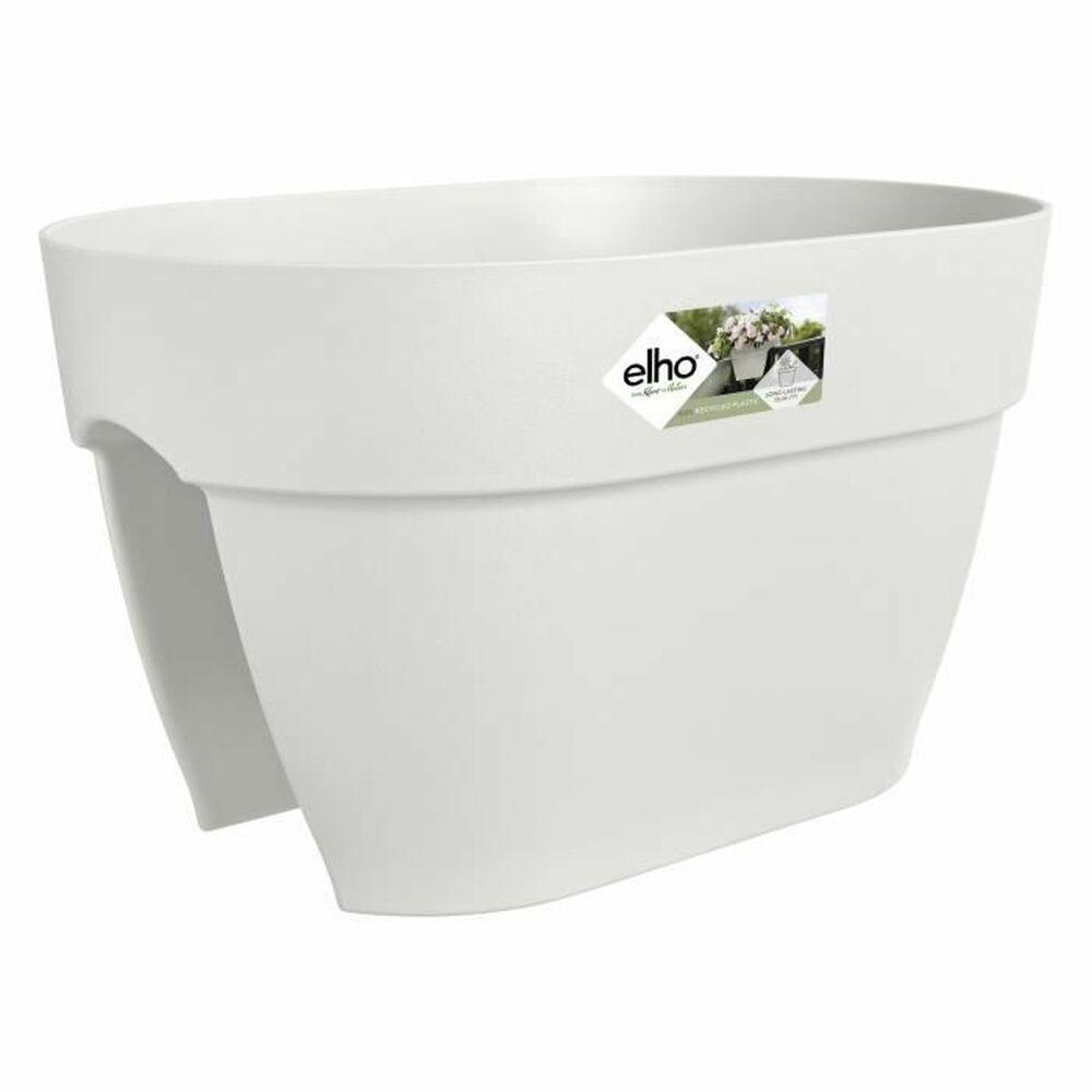 Urtepotte Elho Vibia Campana 26 x 39 x 22 cm Hvid Rektangulær Moderne Urtepotte Elho Vibia Campana 26 x 39 x 22 cm Hvid Rektangulær Moderne