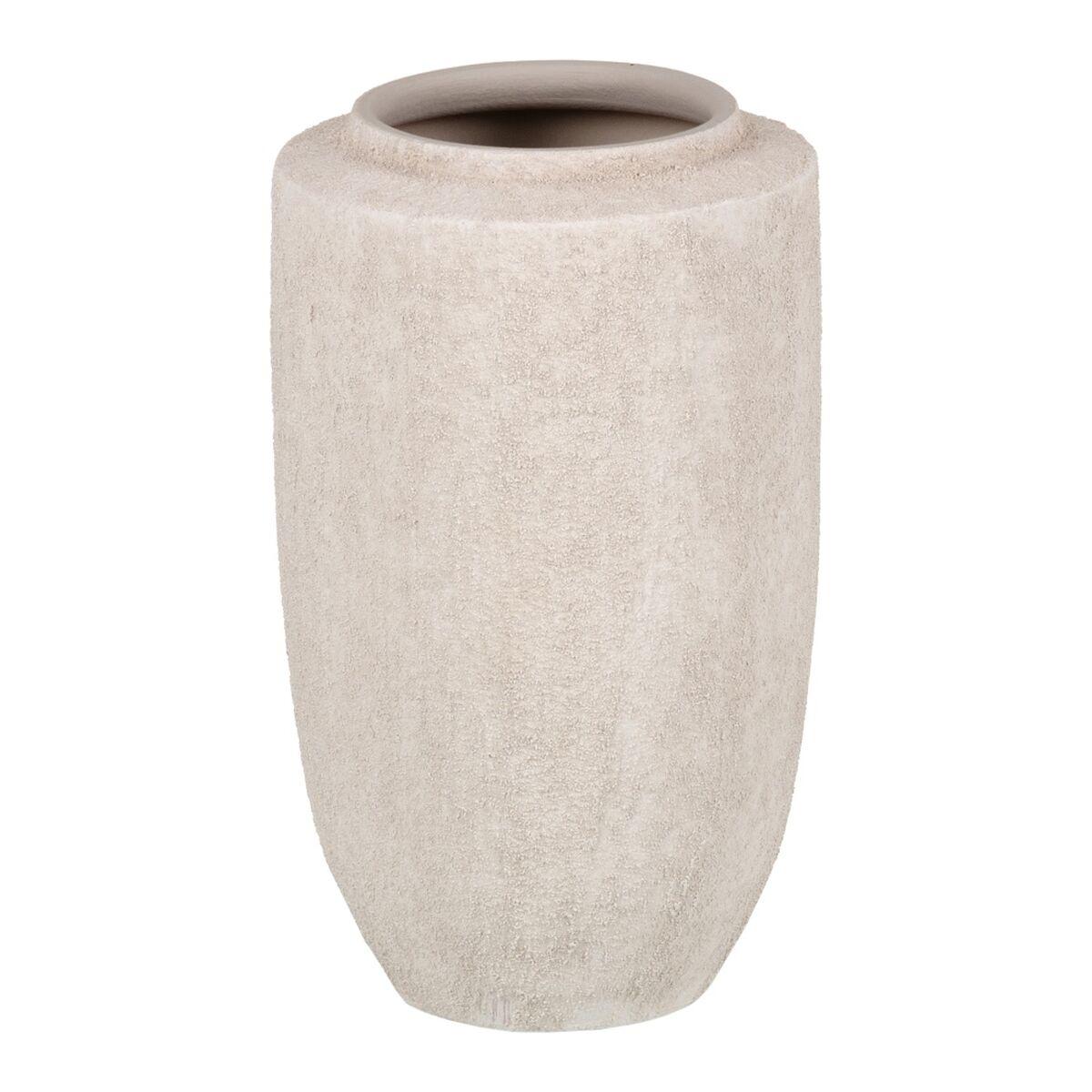 Urtepotte Flødefarvet Keramik Cirkulær Moderne Sand 18 x 18 x 30 cm Urtepotte Flødefarvet Keramik Cirkulær Moderne Sand 18 x 18 x 30 cm