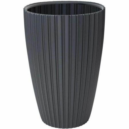 Urtepotte Garden ID Fancy Antracit Polyetylen 40 x 58 cm