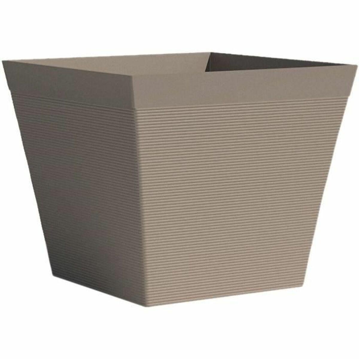 Urtepotte Garden ID Taupe Firkantet 29 x 26 cm Urtepotte Garden ID Taupe Firkantet 29 x 26 cm