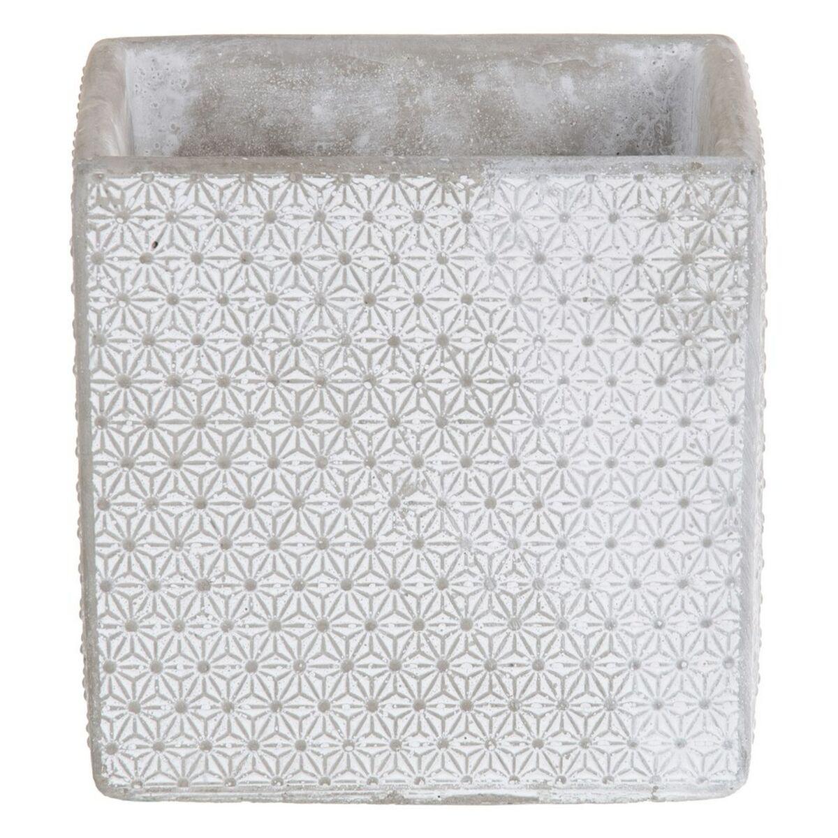 Urtepotte Grå Cement 17 x 17 x 17 cm Urtepotte Grå Cement 17 x 17 x 17 cm