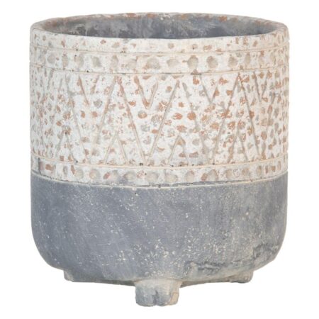 Urtepotte Grå Cement 18 x 18 x 18,5 cm