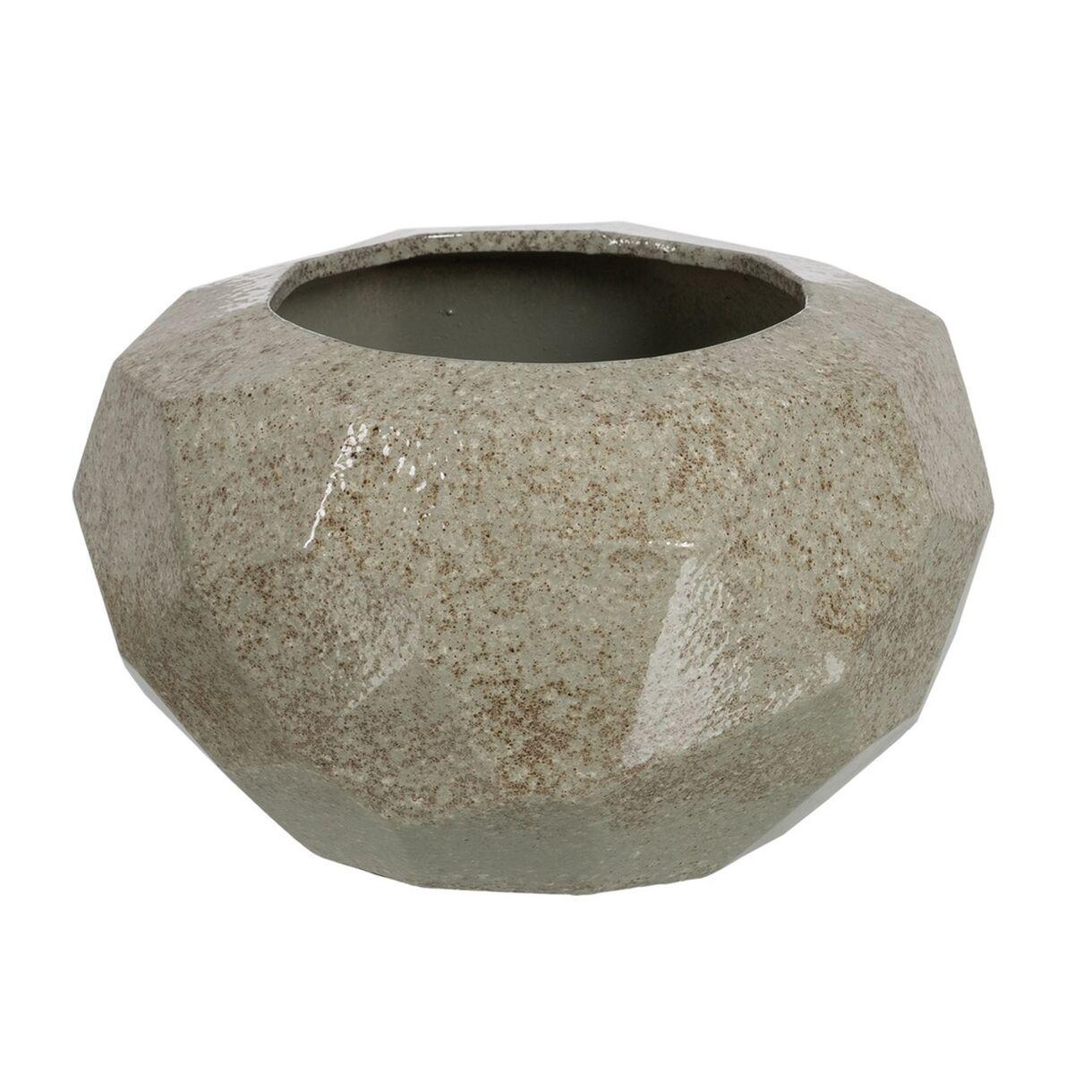 Urtepotte Grøn Keramik 40 x 40 x 26 cm Urtepotte Grøn Keramik 40 x 40 x 26 cm