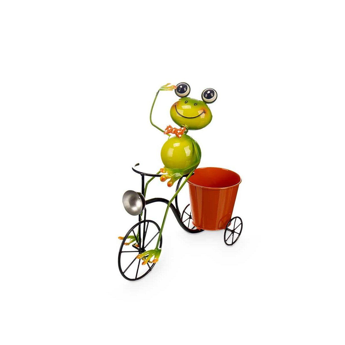 Urtepotte Gul Rød Grøn Metal Cykel Frø 31,5 x 32 x 17 cm Urtepotte Gul Rød Grøn Metal Cykel Frø 31,5 x 32 x 17 cm