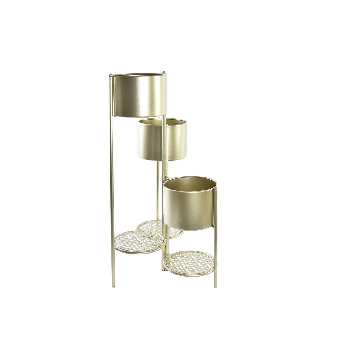 Urtepotte Gylden Metal Orientalsk (38 x 40 x 81 cm) Urtepotte Gylden Metal Orientalsk (38 x 40 x 81 cm)