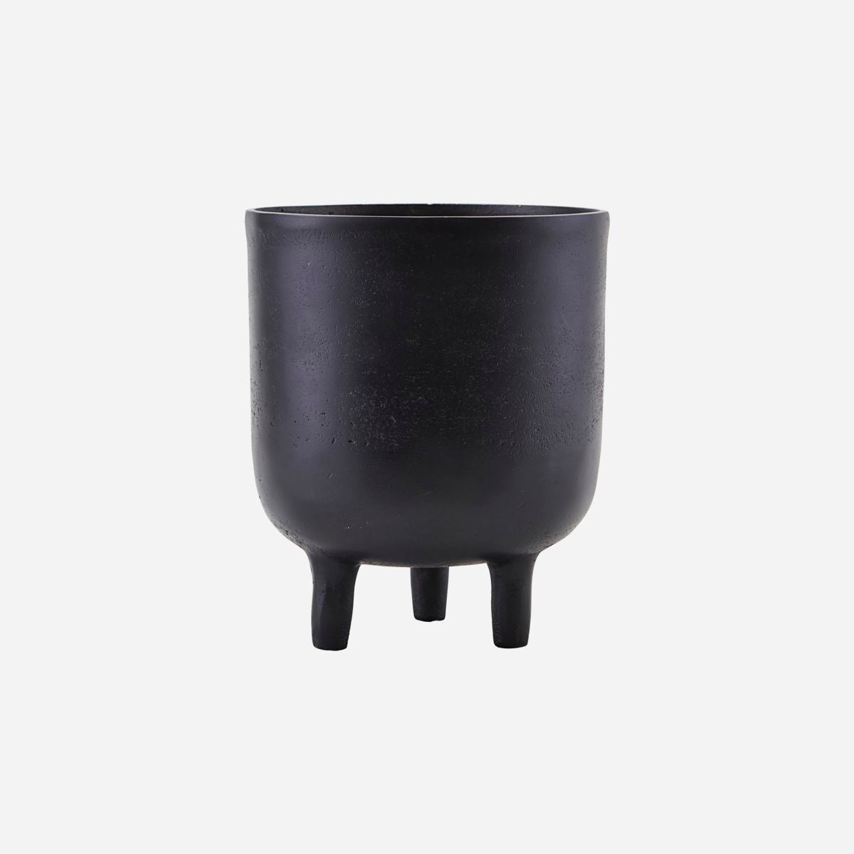 Urtepotte, HDJang, Sort oxideret - Black oxidized / Aluminium / h: 18 cm, dia: 15 cm Urtepotte, HDJang, Sort oxideret - Black oxidized / Aluminium / h: 18 cm, dia: 15 cm