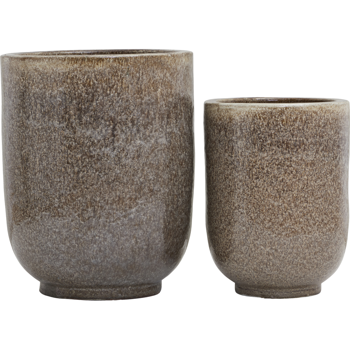 Urtepotte, HDPho, Nougat - Nougat / Earthenware / S:, h: 45 cm, dia: 35 cm, M:, h: 55 cm, dia: 45 cm Urtepotte, HDPho, Nougat - Nougat / Earthenware / S:, h: 45 cm, dia: 35 cm, M:, h: 55 cm, dia: 45 cm