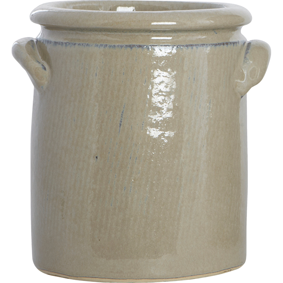 Urtepotte, HDPottery S, Sand h: 15 cm, dia: 13 cm Urtepotte, HDPottery S, Sand h: 15 cm, dia: 13 cm
