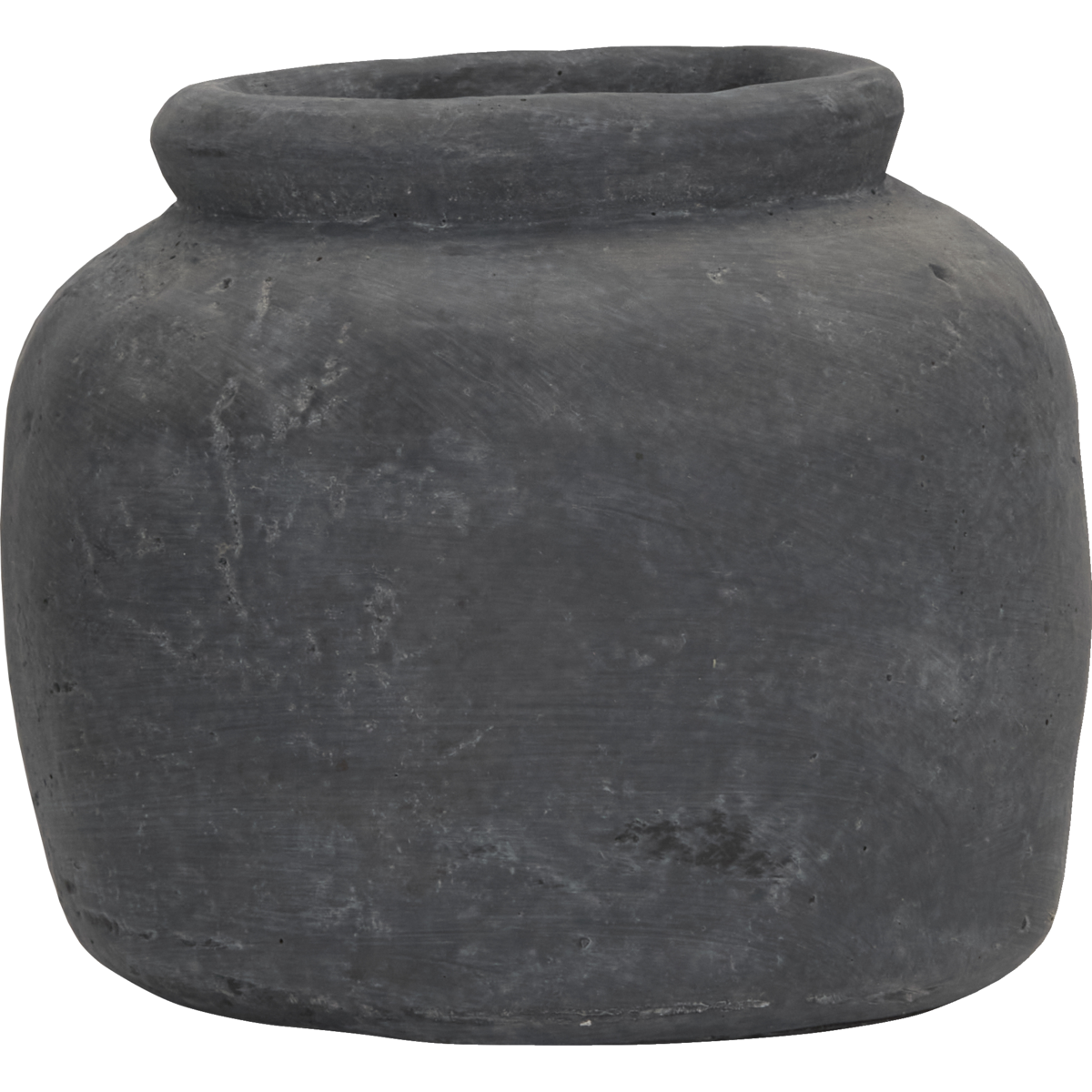 Urtepotte, HDRustik, Beton - h: 18 cm, dia: 19 cm / Beton Urtepotte, HDRustik, Beton - h: 18 cm, dia: 19 cm / Beton