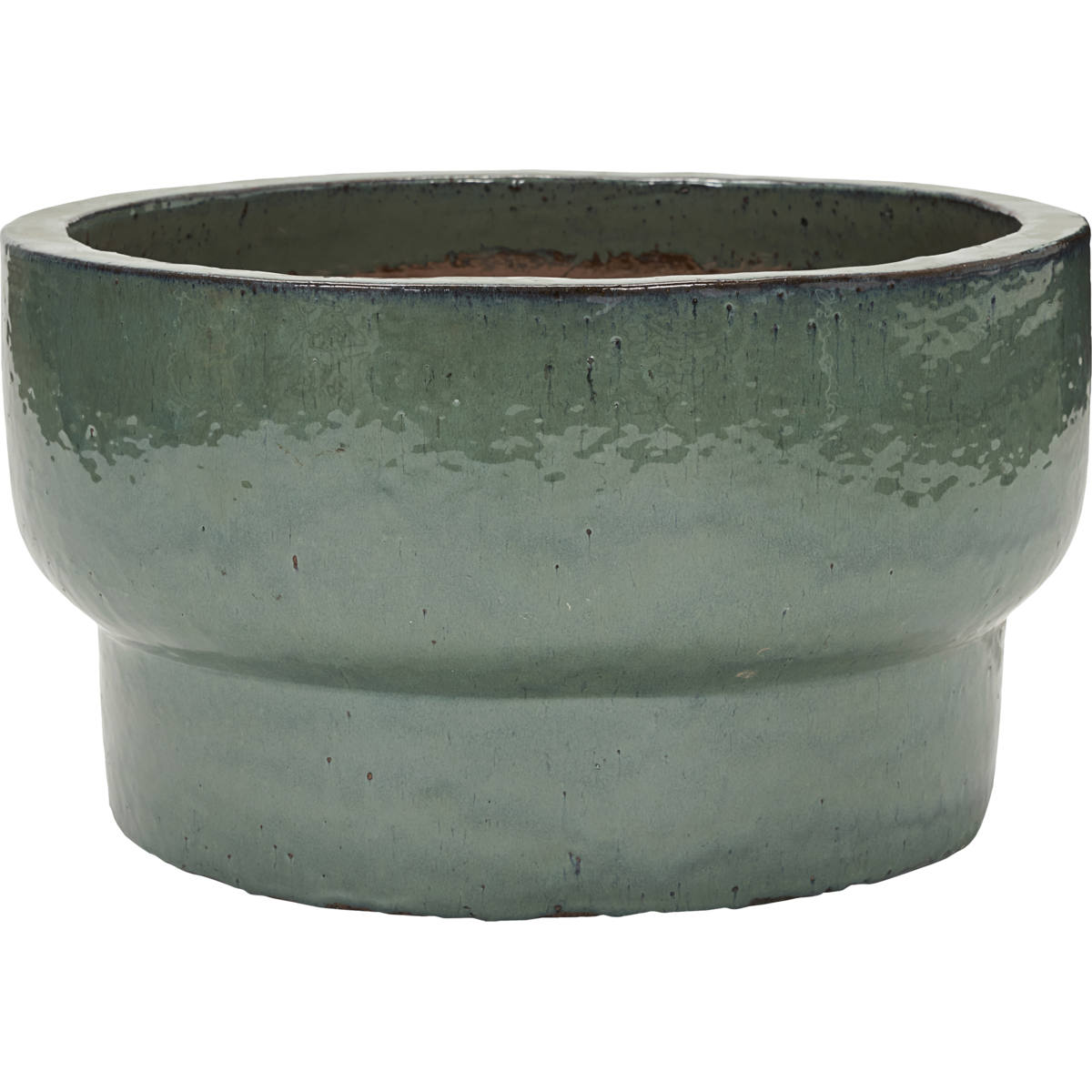 Urtepotte, HDTerra, Grøn - Green / Earthenware / h: 32 cm, dia: 60 cm Urtepotte, HDTerra, Grøn - Green / Earthenware / h: 32 cm, dia: 60 cm