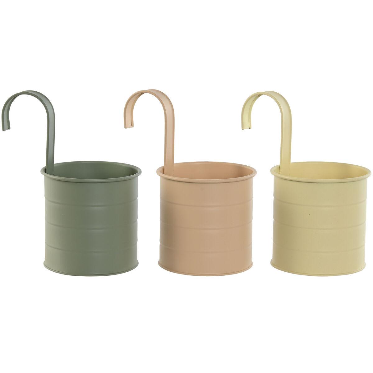 Urtepotte Home ESPRIT Gul Grøn Rav Lyserød Metal 11,5 x 11,5 x 21 cm (3 enheder) Urtepotte Home ESPRIT Gul Grøn Rav Lyserød Metal 11,5 x 11,5 x 21 cm (3 enheder)