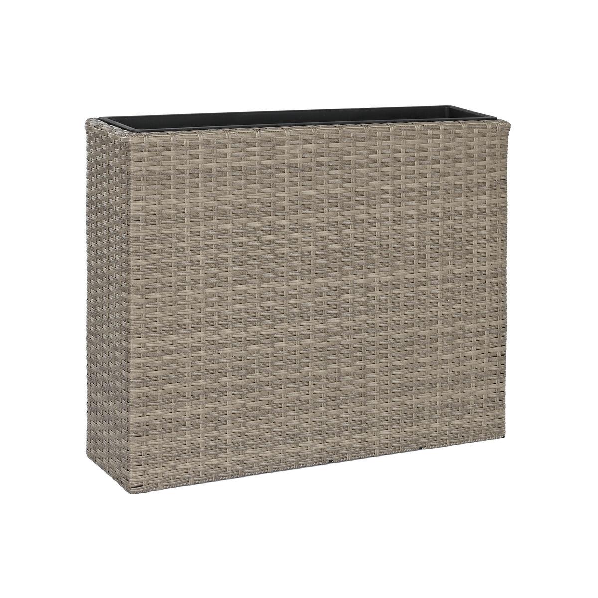 Urtepotte Home ESPRIT polypropylen Rattan 83 x 22 x 65 cm Urtepotte Home ESPRIT polypropylen Rattan 83 x 22 x 65 cm