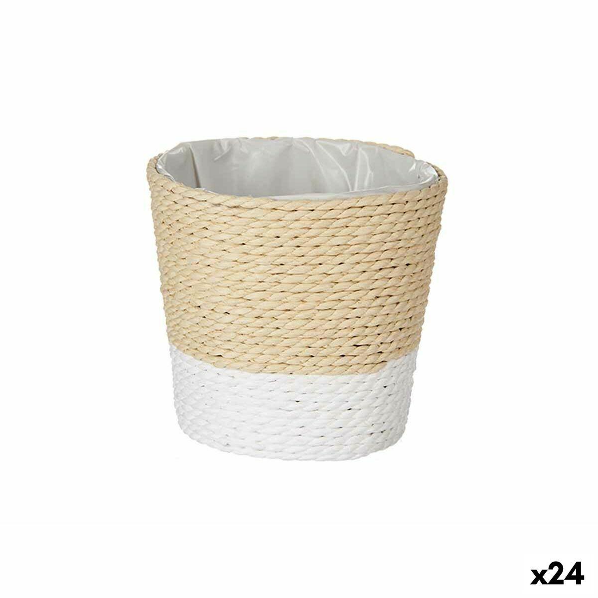 Urtepotte Hvid Tov Plastik 11 x 10,5 x 11 cm (24 enheder) Urtepotte Hvid Tov Plastik 11 x 10,5 x 11 cm (24 enheder)