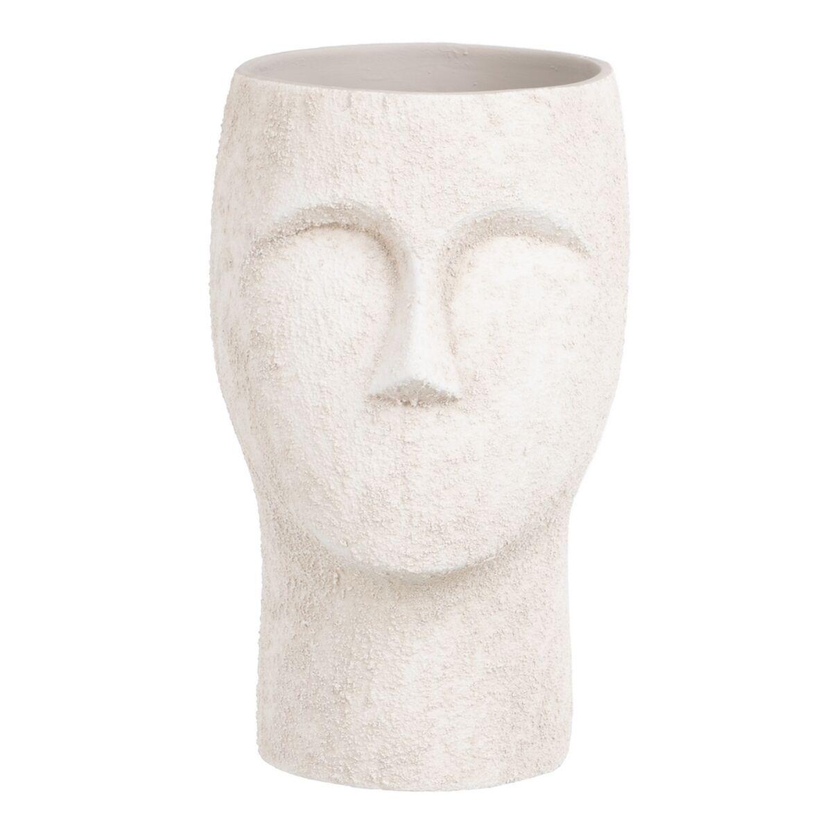 Urtepotte Keramik Flødefarvet 14 x 14 x 24 cm Urtepotte Keramik Flødefarvet 14 x 14 x 24 cm