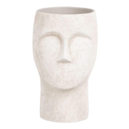 Urtepotte Keramik Flødefarvet 14 x 14 x 24 cm