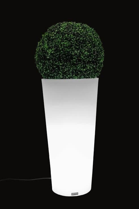 Urtepotte - LED tændt - 85x40x40 cm - hvid Urtepotte - LED tændt - 85x40x40 cm - hvid