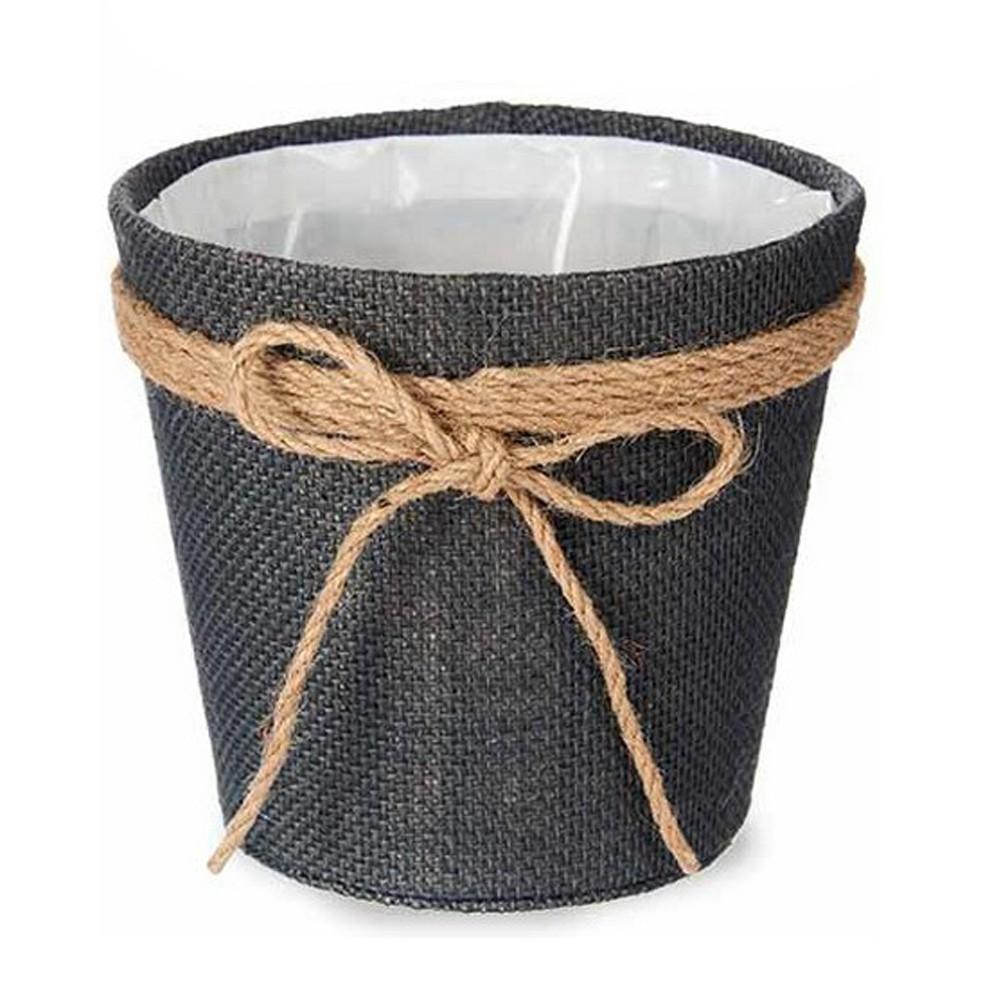 Urtepotte Lasso Grå Plastik 16 x 14,5 x 16 cm Urtepotte Lasso Grå Plastik 16 x 14,5 x 16 cm