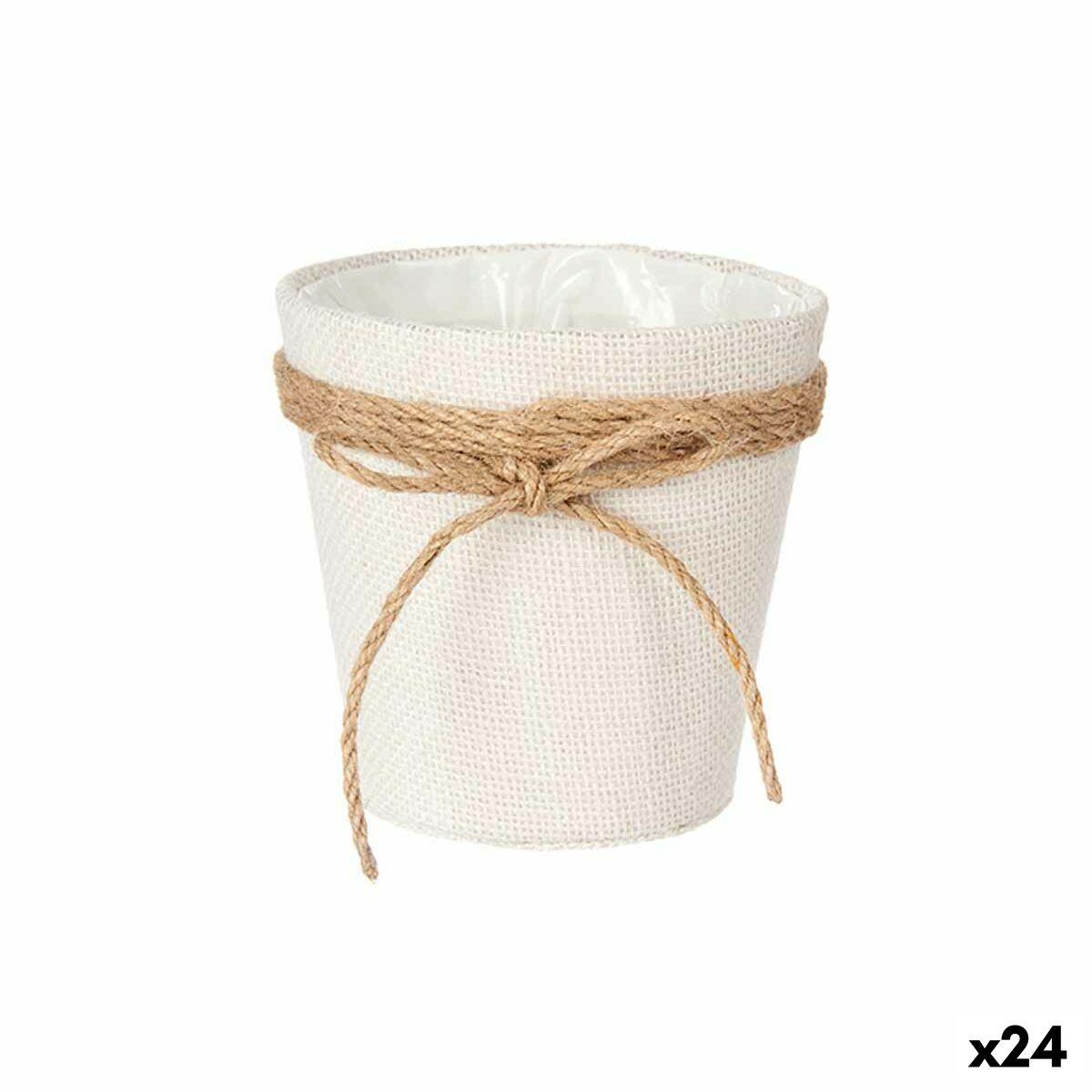 Urtepotte Lasso Hvid Tov Plastik 14 x 12,5 x 14 cm 14 x 14 x 14 cm (24 enheder) Urtepotte Lasso Hvid Tov Plastik 14 x 12,5 x 14 cm 14 x 14 x 14 cm (24 enheder)