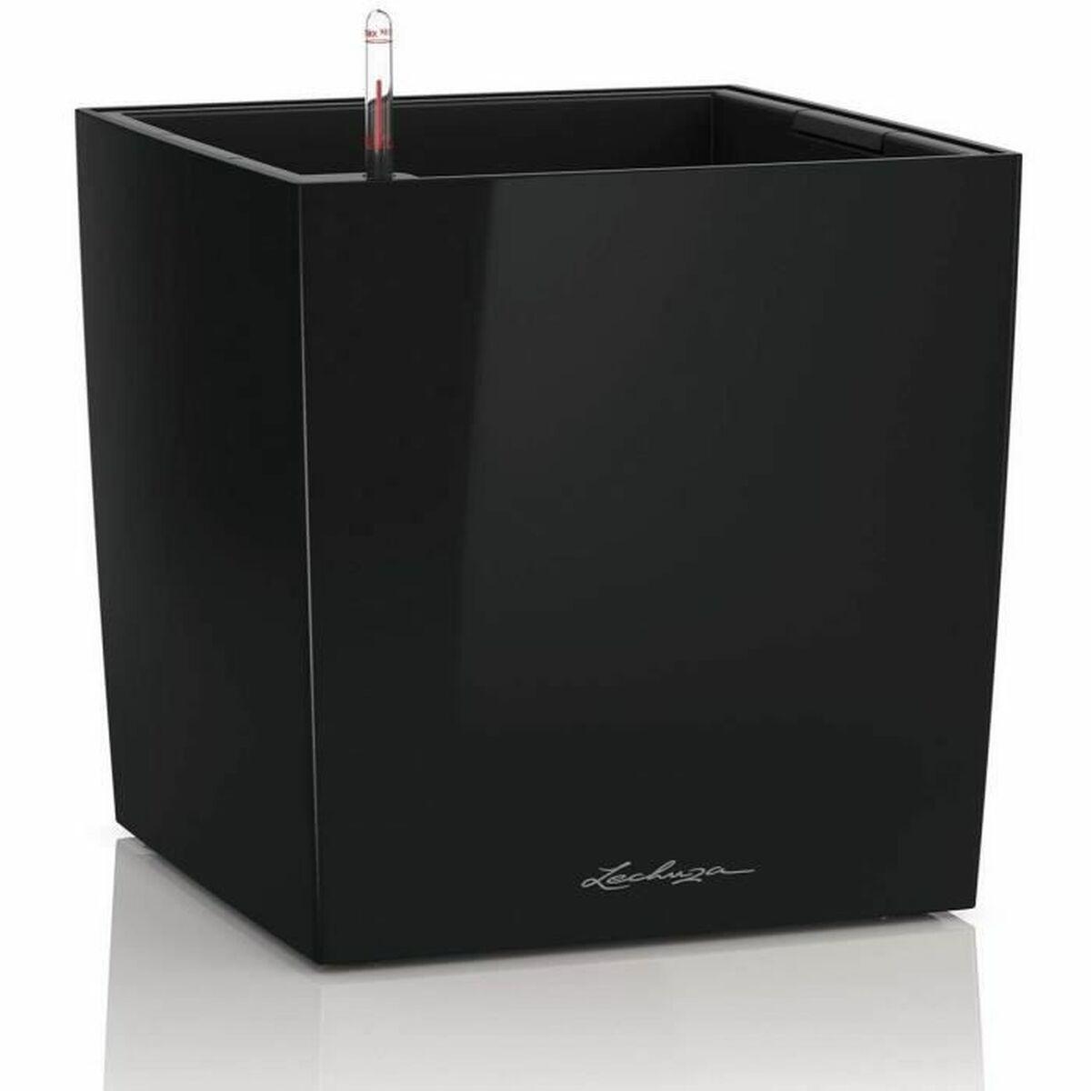 Urtepotte Lechuza 36 x 36 x 40 cm Sort polypropylen Plastik Urtepotte Lechuza 36 x 36 x 40 cm Sort polypropylen Plastik