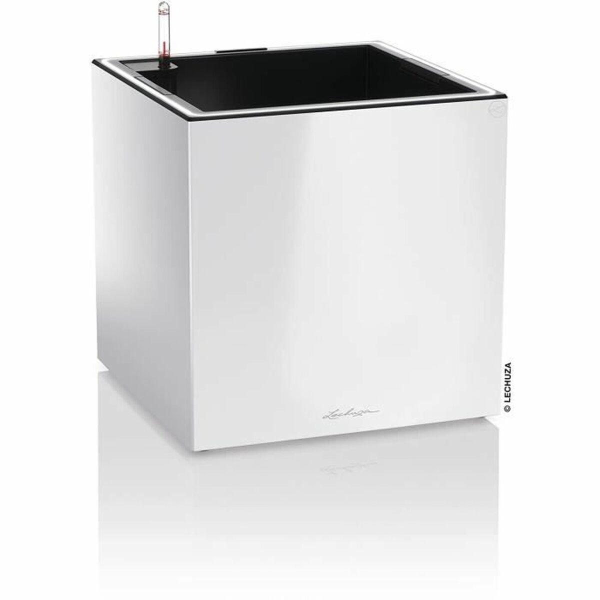 Urtepotte Lechuza 40 x 40 x 40 cm Hvid (1 enheder) Urtepotte Lechuza 40 x 40 x 40 cm Hvid (1 enheder)