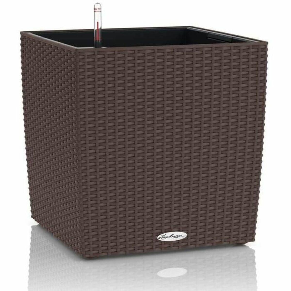 Urtepotte Lechuza 50 x 50 cm Brun Sort polypropylen Plastik Urtepotte Lechuza 50 x 50 cm Brun Sort polypropylen Plastik