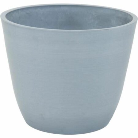 Urtepotte Mega Collections Ecostone Egg Grå 31 x 25,5 cm