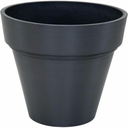 Urtepotte Mega Collections Ecostone Planter Sort 41 x 35 cm
