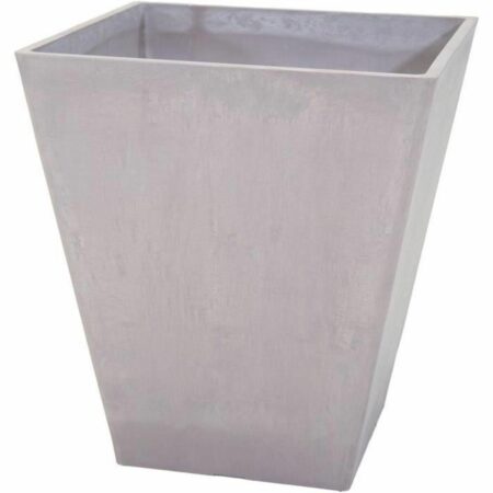 Urtepotte Mega Collections Ecostone Square Brun Taupe 48 x 57 cm