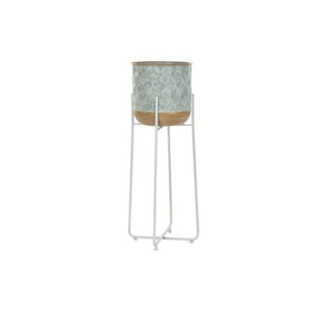 Urtepotte Metal To-farvet (28 x 28 x 75 cm)