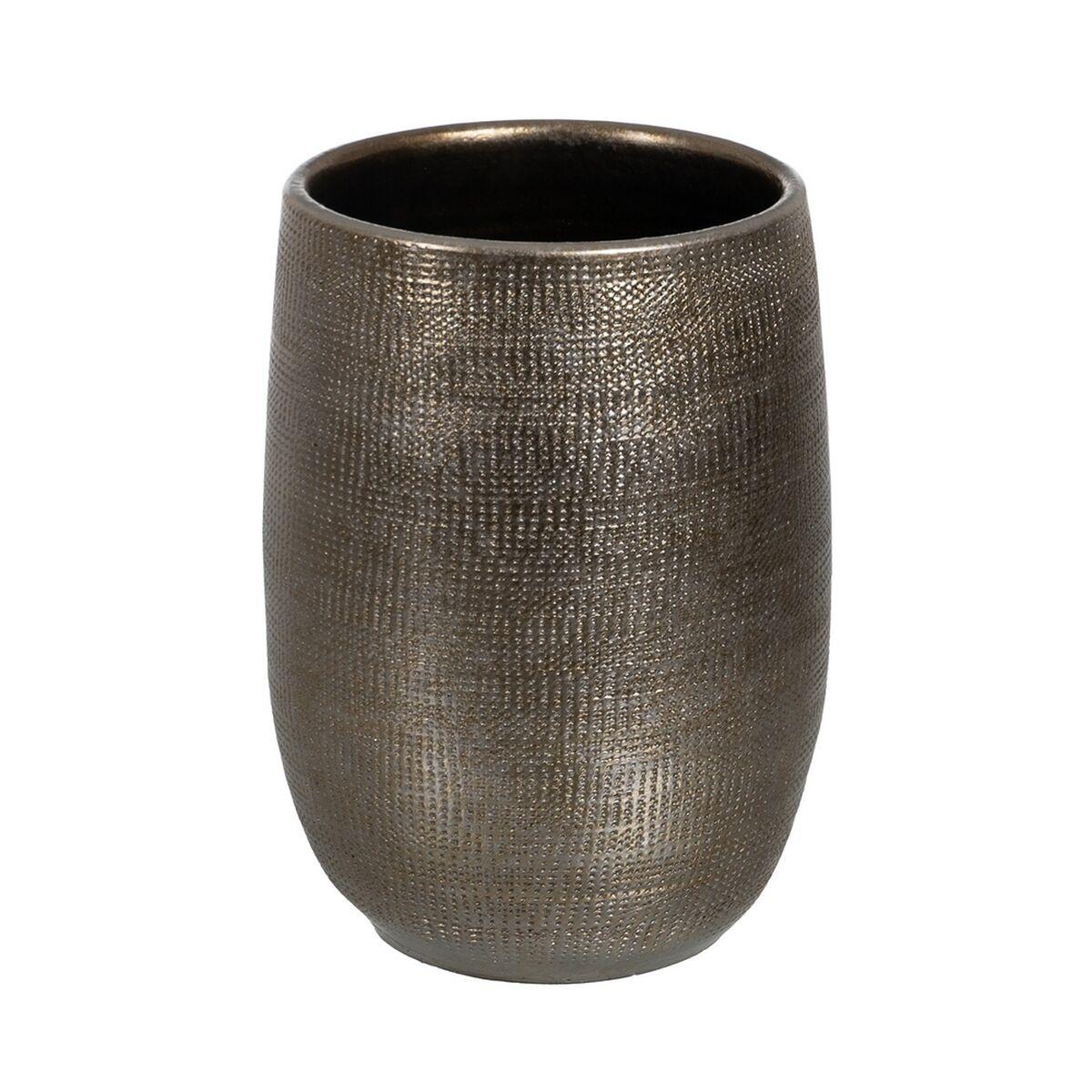 Urtepotte Metallic Keramik 29 x 29 x 40 cm Urtepotte Metallic Keramik 29 x 29 x 40 cm